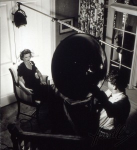 Boom light in use