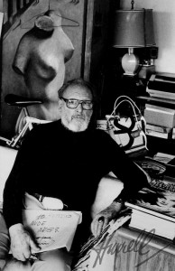 George Hurrell  by Helmut Newton 1980