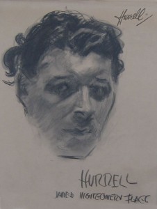 Sketch of James Montgomery Flagg