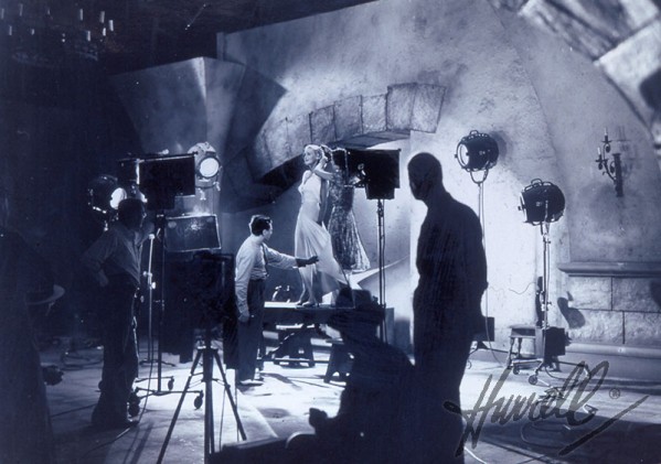 Hurrell on a Movie Set